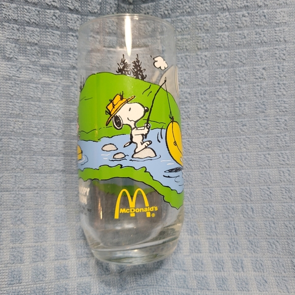 McDonald's Camp Snoopy Collection Schulz Peanuts Glass RATS! - Picture 4 of 7